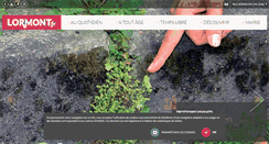 Desktop Screenshot of lormont.fr