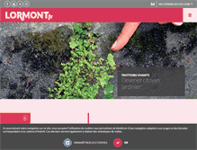 Tablet Screenshot of lormont.fr